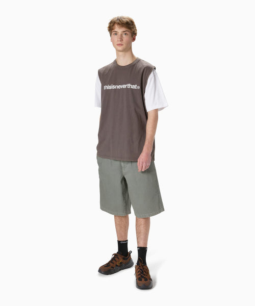 THISISNEVERTHAT THISISNEVERTHAT Overdyed Half Short Grey
