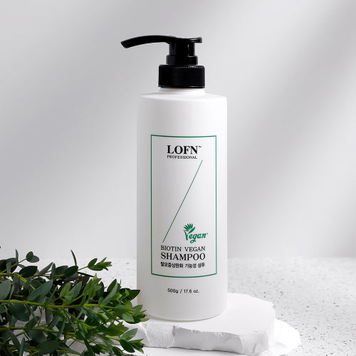 LOFN Biotin Vegan Shampoo 500g x 2