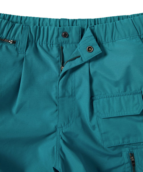 THISISNEVERTHAT THISISNEVERTHAT Crazy Multi Zip Pant Turquoise
