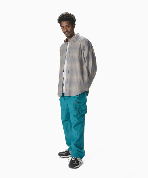 THISISNEVERTHAT THISISNEVERTHAT Crazy Multi Zip Pant Turquoise