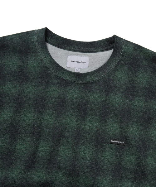 THISISNEVERTHAT THISISNEVERTHAT T-Shirt Shadow Plaid