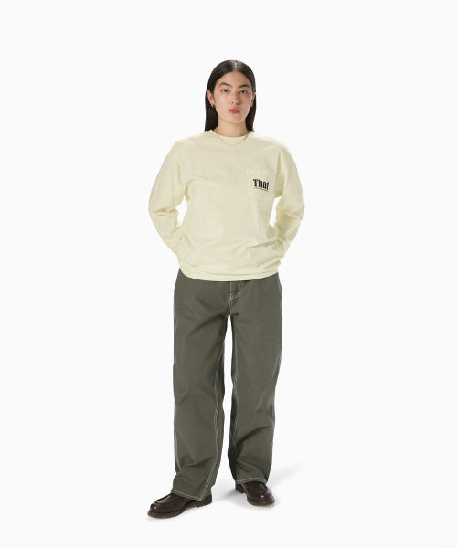 THISISNEVERTHAT THISISNEVERTHAT That Pocket L/S Tee Ivory