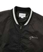 THISISNEVERTHAT THISISNEVERTHAT Faded Stadium Jacket Black