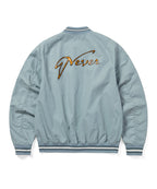 THISISNEVERTHAT THISISNEVERTHAT Faded Stadium Jacket Blue