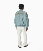 THISISNEVERTHAT THISISNEVERTHAT Faded Stadium Jacket Blue