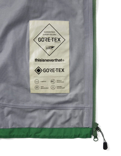 THISISNEVERTHAT THISISNEVERTHAT GORE-TEX Lightweight Jacket Light Green