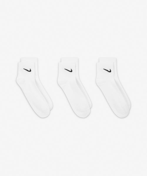NIKE Nike Everyday Lightweight Training Ankle Socks - White