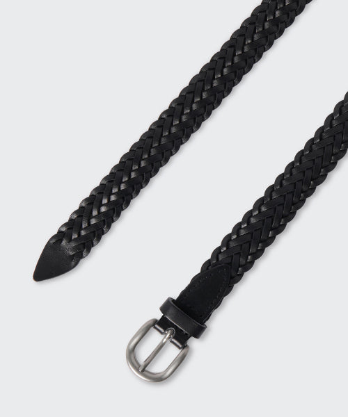 MUSINSA STANDARD WOMAN MUSINSA STANDARD WOMAN Women's leather weaving slim belt 20mm