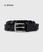 MUSINSA STANDARD WOMAN MUSINSA STANDARD WOMAN Women's leather bold weaving slim belt_20mm