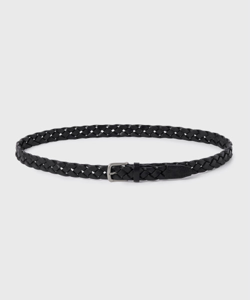 MUSINSA STANDARD WOMAN MUSINSA STANDARD WOMAN Women's leather bold weaving slim belt_20mm