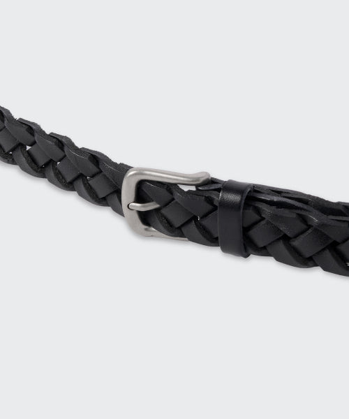 MUSINSA STANDARD WOMAN MUSINSA STANDARD WOMAN Women's leather bold weaving slim belt_20mm
