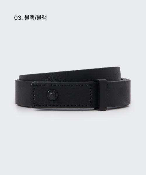 MUSINSA STANDARD WOMAN MUSINSA STANDARD WOMAN Women's Buckley's Leather Slim Belt 20mm