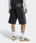 ADIDAS ADIDAS Denim Short Pants - Black