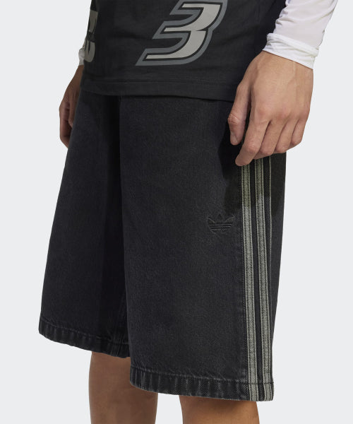 ADIDAS ADIDAS Denim Short Pants - Black