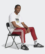 ADIDAS Men's Track Pants - Red