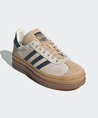 ADIDAS ADIDAS Gazelle Bold Cream White: Navy