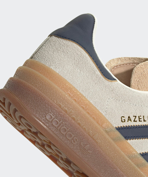 ADIDAS ADIDAS Gazelle Bold Cream White: Navy