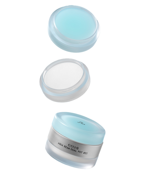 TITTO TITTO Aqua Beam Dual Pot Lip Balm