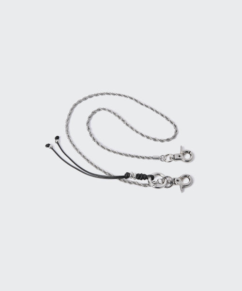 MUSINSA STANDARD WOMAN MUSINSA STANDARD WOMAN Women's Rope Chain Charm [Black]