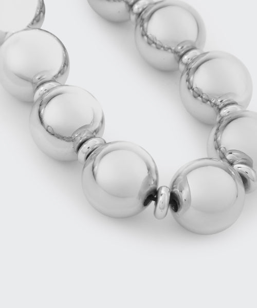 MUSINSA STANDARD WOMAN MUSINSA STANDARD WOMAN Women's Bold Ball Chain Charm Silver