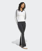 ADIDAS ADIDAS V-neck long sleeve shirt - White