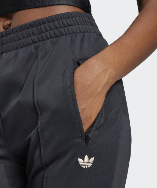 ADIDAS ADIDAS 3S Flared Firebird Track Pants - Black