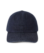 THISISNEVERTHAT THISISNEVERTHAT Onyx Embossed Denim Cap Indigo