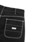 THISISNEVERTHAT THISISNEVERTHAT Contrast Stitch Short Black