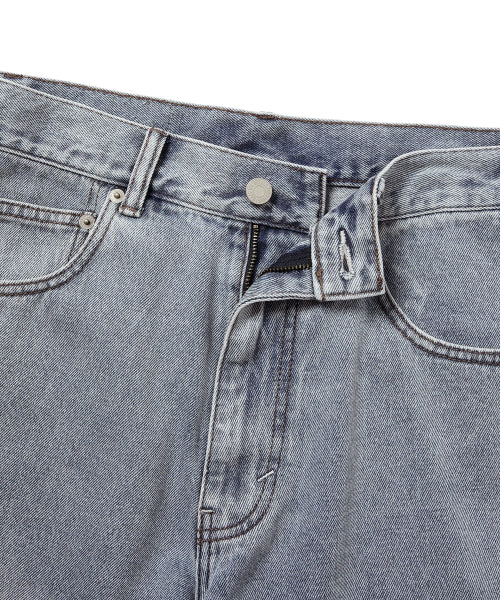 THISISNEVERTHAT THISISNEVERTHAT Washed Denim Short Washed Blue