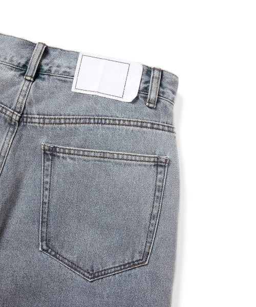 THISISNEVERTHAT THISISNEVERTHAT Washed Denim Short Washed Blue