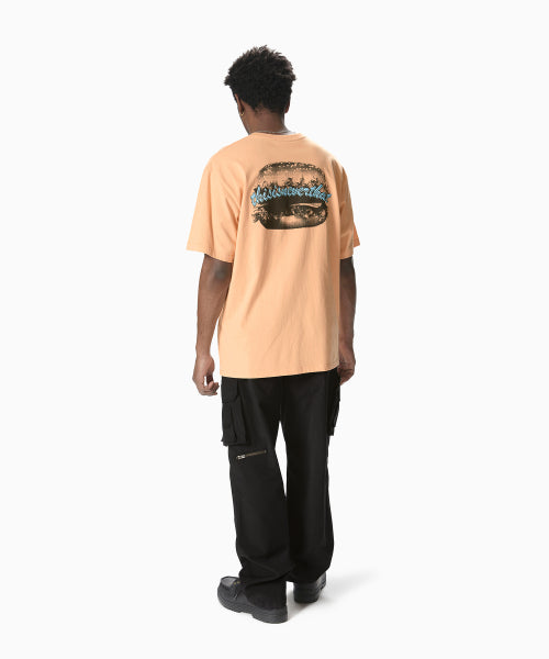 THISISNEVERTHAT THISISNEVERTHAT Hamburger Tee Apricot