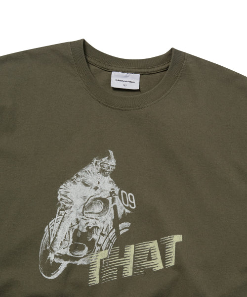 THISISNEVERTHAT THISISNEVERTHAT Motorcycle Tee Olive