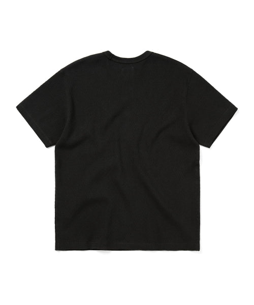 THISISNEVERTHAT THISISNEVERTHAT Waffle Tee Off Black