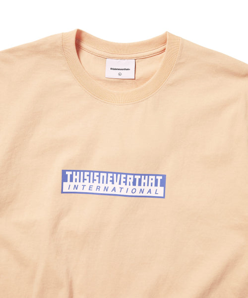 THISISNEVERTHAT THISISNEVERTHAT T-Shirt Apricot