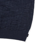 THISISNEVERTHAT THISISNEVERTHAT Stacked TNT S/S Knit Polo Navy
