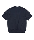 THISISNEVERTHAT THISISNEVERTHAT Stacked TNT S/S Knit Polo Navy