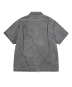 THISISNEVERTHAT THISISNEVERTHAT Washed Denim S/S Shirt Grey