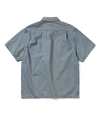 THISISNEVERTHAT THISISNEVERTHAT Washed Denim Shirt Washed Blue