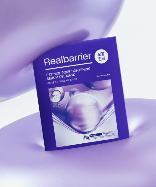 REAL BARRIER REAL BARRIER Retiniol Pore Tightening Serum Gel Mask 5 Sheets