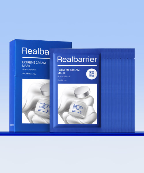 REAL BARRIER REAL BARRIER Extreme Cream Mask 10 sheets + Sunscreen 10ML
