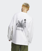 ADIDAS ADIDAS City Skate Long Sleeve Tee - White