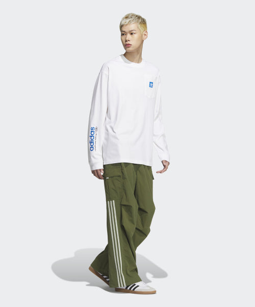 ADIDAS ADIDAS City Skate Long Sleeve Tee - White