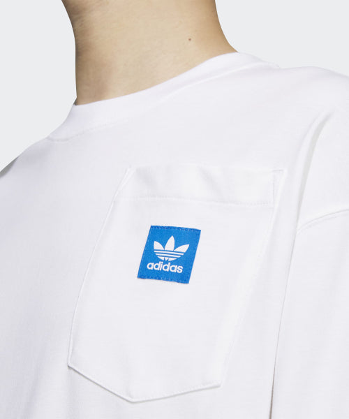 ADIDAS ADIDAS City Skate Long Sleeve Tee - White