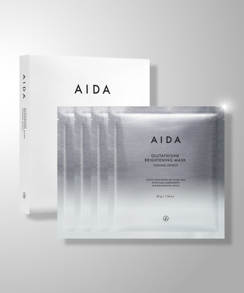 AIDA COSMETIC AIDA COSMETIC Glutathione Radiance Mask Toning Effect [4 sheets]