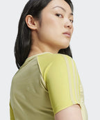 ADIDAS ADIDAS 3S Raglan Slim Tee - Powder Yellow