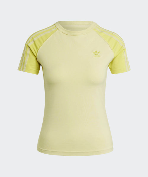 ADIDAS ADIDAS 3S Raglan Slim Tee - Powder Yellow