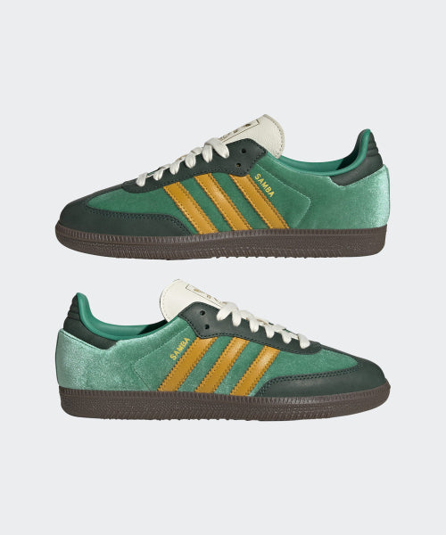ADIDAS ADIDAS Samba OG Sneakers - Green/Free Love Yellow
