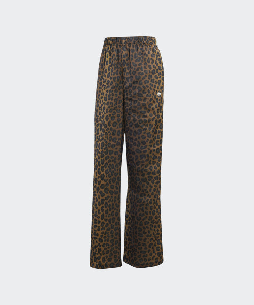 ADIDAS ADIDAS Wide Leg Satin Pants - Leopard