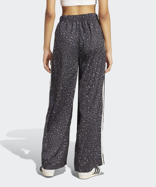 ADIDAS ADIDAS Wide Leg Satin Pants - Leopard
