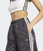 ADIDAS ADIDAS Wide Leg Satin Pants - Leopard